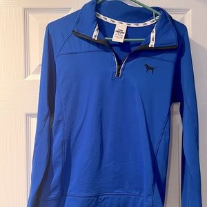 VS Pink workout quarter zip